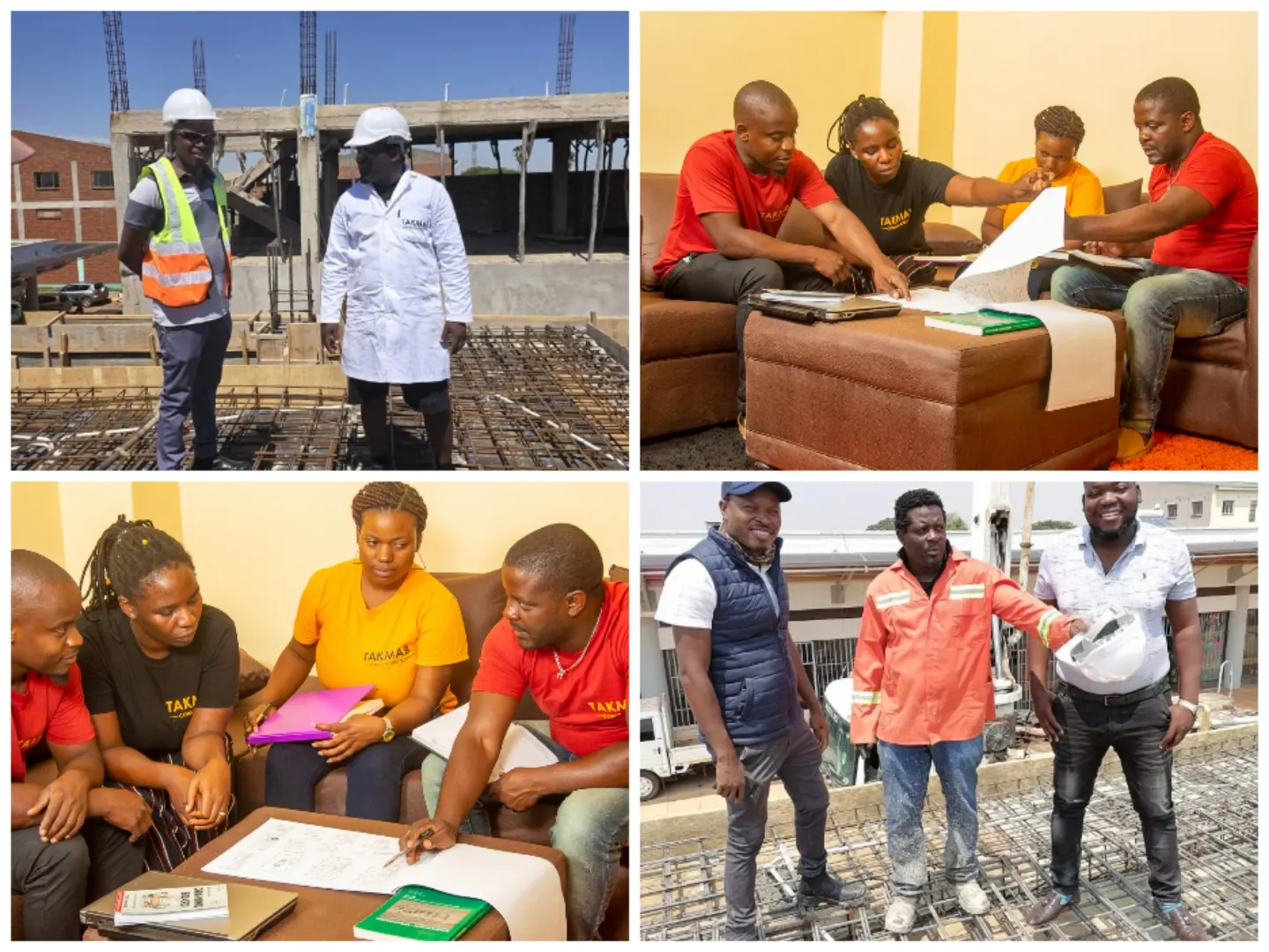 Our planning and construction team at work